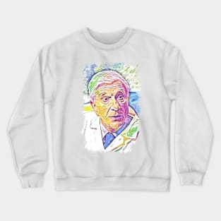 Leslie Nielsen Abstract Portrait Crewneck Sweatshirt